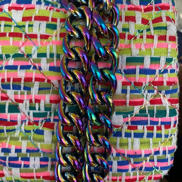 Kurt Geiger London Kensington Tweed Shoulder Bag - Picture 3 of 8